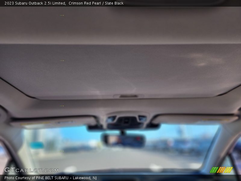 Crimson Red Pearl / Slate Black 2023 Subaru Outback 2.5i Limited