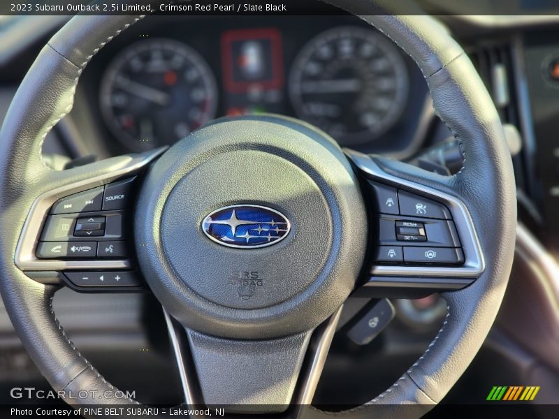 Crimson Red Pearl / Slate Black 2023 Subaru Outback 2.5i Limited