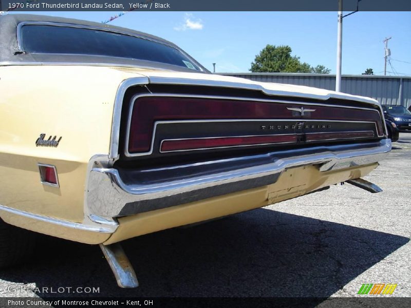 Yellow / Black 1970 Ford Thunderbird Landau Sedan