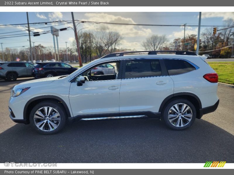 Crystal White Pearl / Slate Black 2022 Subaru Ascent Limited