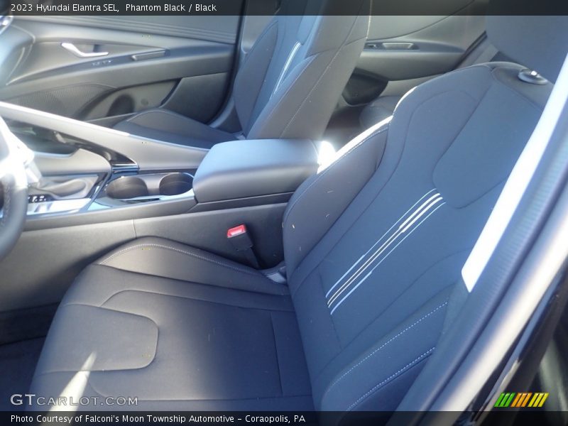 Phantom Black / Black 2023 Hyundai Elantra SEL
