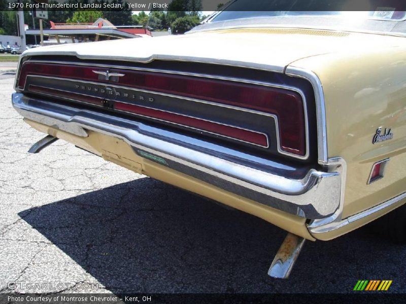 Yellow / Black 1970 Ford Thunderbird Landau Sedan
