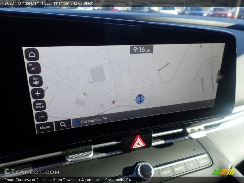 Phantom Black / Black 2023 Hyundai Elantra SEL