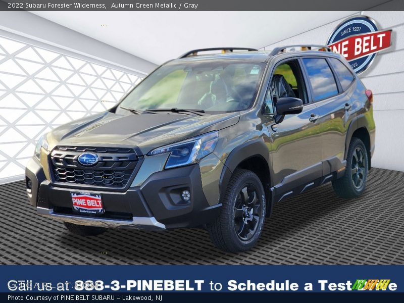 Autumn Green Metallic / Gray 2022 Subaru Forester Wilderness