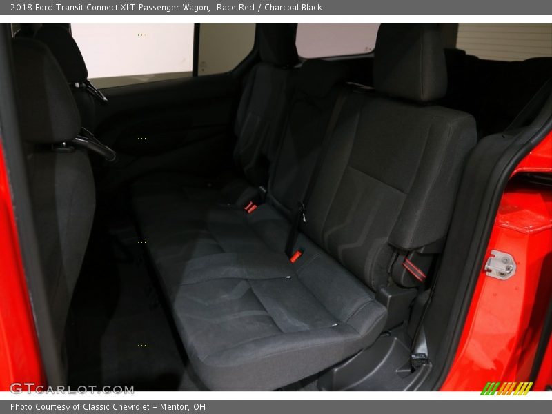 Race Red / Charcoal Black 2018 Ford Transit Connect XLT Passenger Wagon