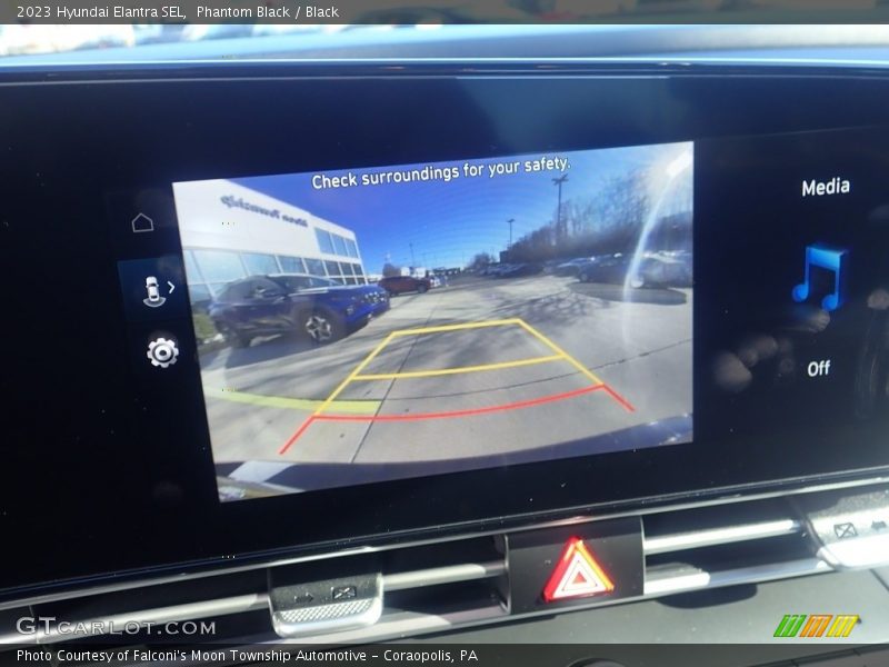 Phantom Black / Black 2023 Hyundai Elantra SEL