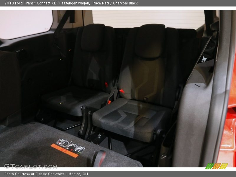 Race Red / Charcoal Black 2018 Ford Transit Connect XLT Passenger Wagon