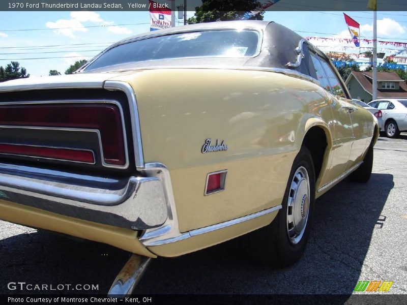 Yellow / Black 1970 Ford Thunderbird Landau Sedan