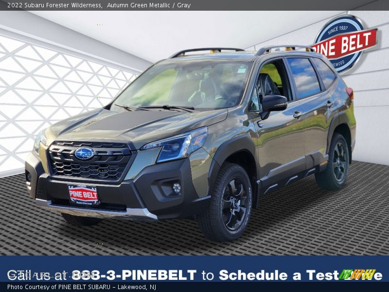 Autumn Green Metallic / Gray 2022 Subaru Forester Wilderness