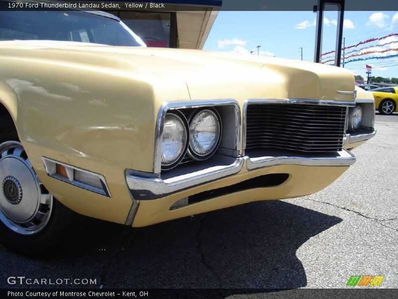 Yellow / Black 1970 Ford Thunderbird Landau Sedan