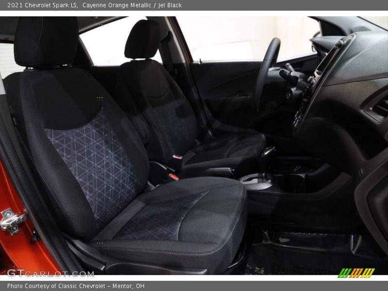 Cayenne Orange Metallic / Jet Black 2021 Chevrolet Spark LS