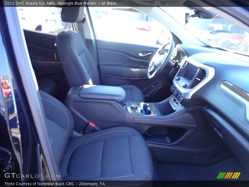Midnight Blue Metallic / Jet Black 2022 GMC Acadia SLE AWD