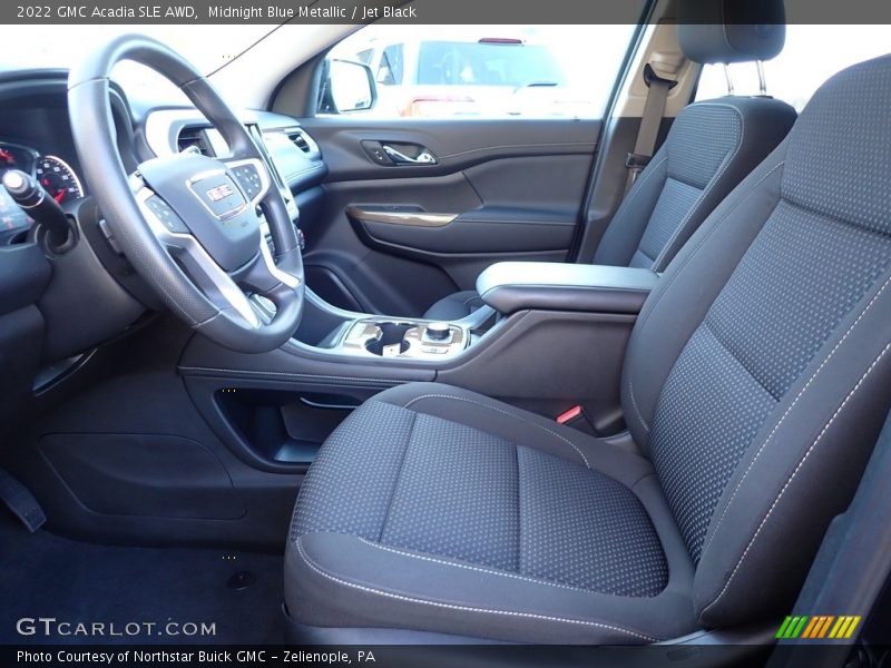 Midnight Blue Metallic / Jet Black 2022 GMC Acadia SLE AWD