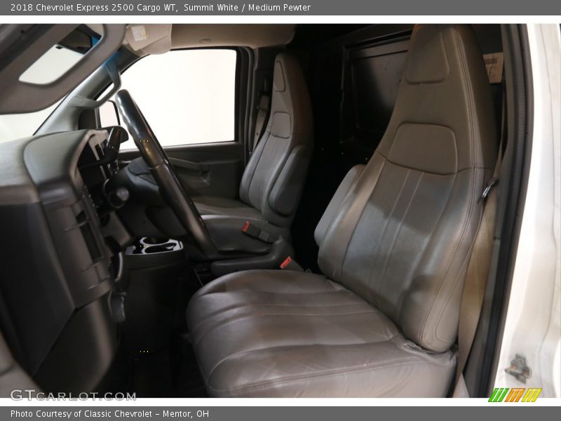 Front Seat of 2018 Express 2500 Cargo WT