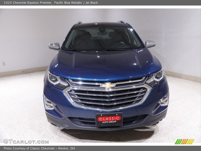 Pacific Blue Metallic / Jet Black 2020 Chevrolet Equinox Premier