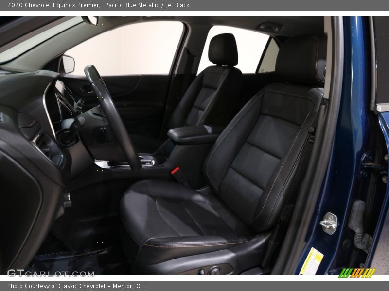 Pacific Blue Metallic / Jet Black 2020 Chevrolet Equinox Premier