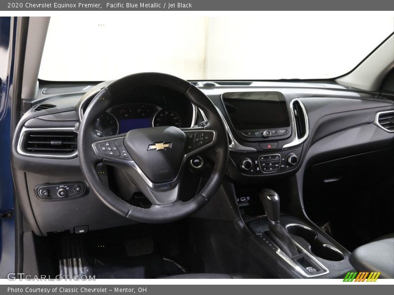 Pacific Blue Metallic / Jet Black 2020 Chevrolet Equinox Premier