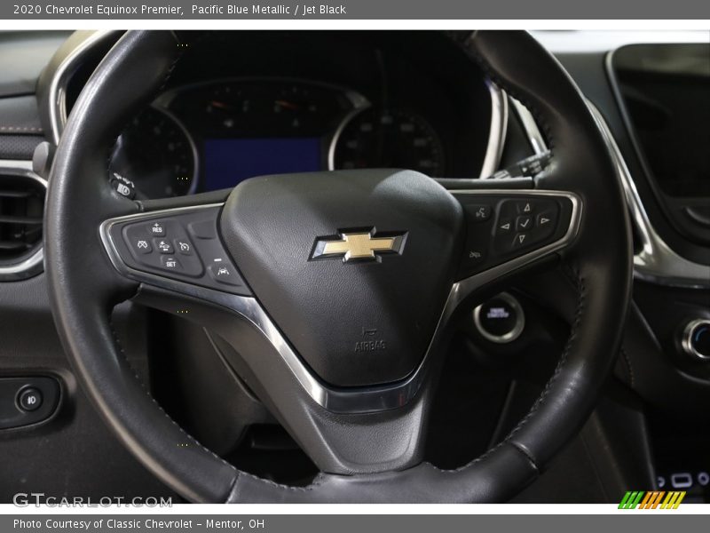 Pacific Blue Metallic / Jet Black 2020 Chevrolet Equinox Premier