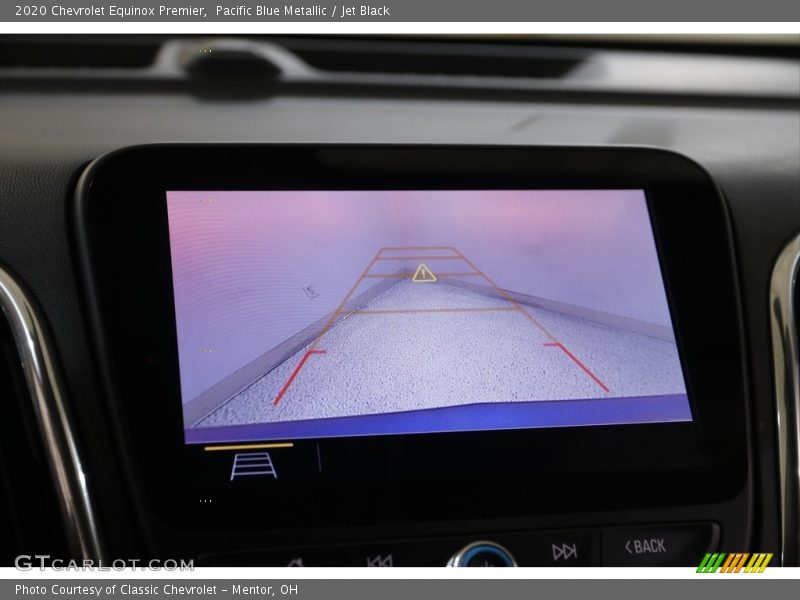 Pacific Blue Metallic / Jet Black 2020 Chevrolet Equinox Premier
