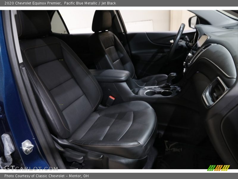 Pacific Blue Metallic / Jet Black 2020 Chevrolet Equinox Premier
