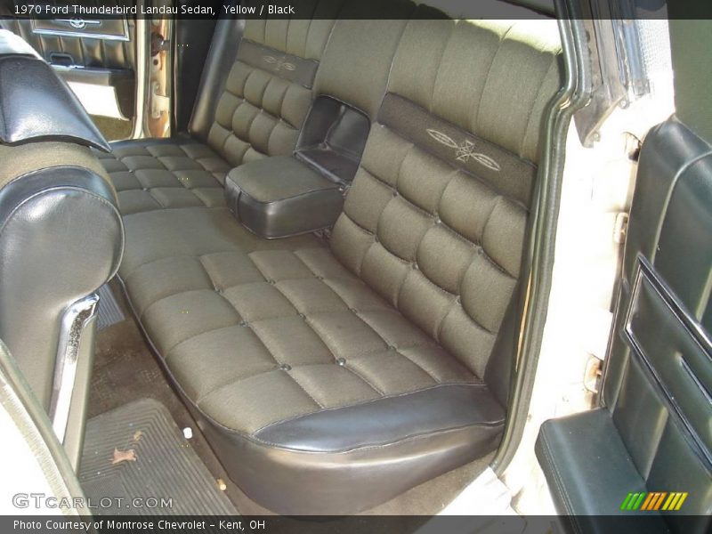 Yellow / Black 1970 Ford Thunderbird Landau Sedan