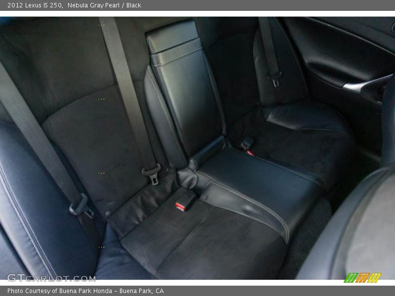 Nebula Gray Pearl / Black 2012 Lexus IS 250