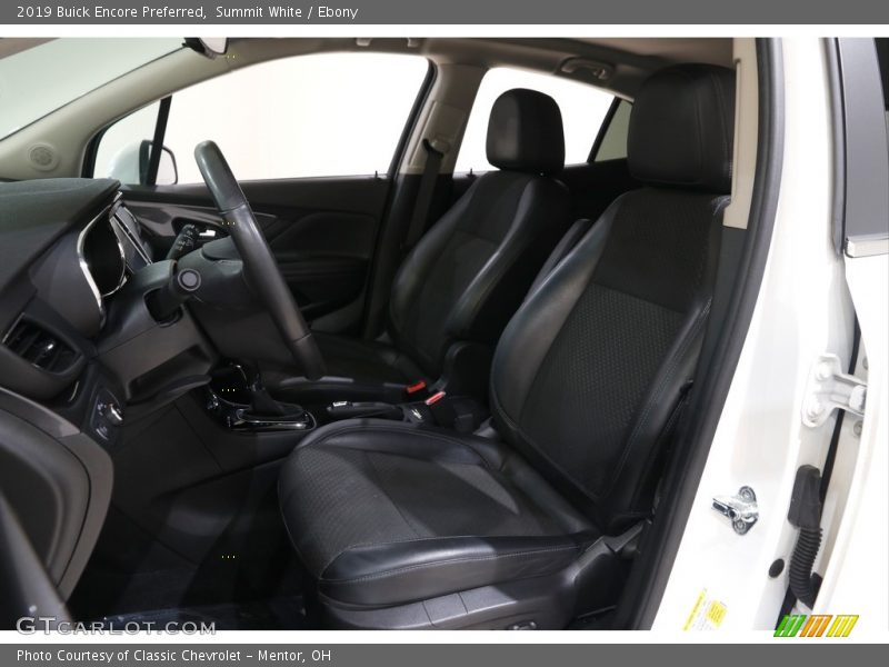 Summit White / Ebony 2019 Buick Encore Preferred
