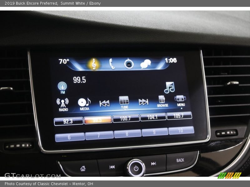 Summit White / Ebony 2019 Buick Encore Preferred