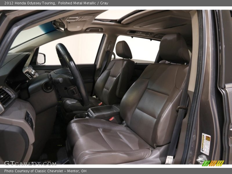Polished Metal Metallic / Gray 2012 Honda Odyssey Touring