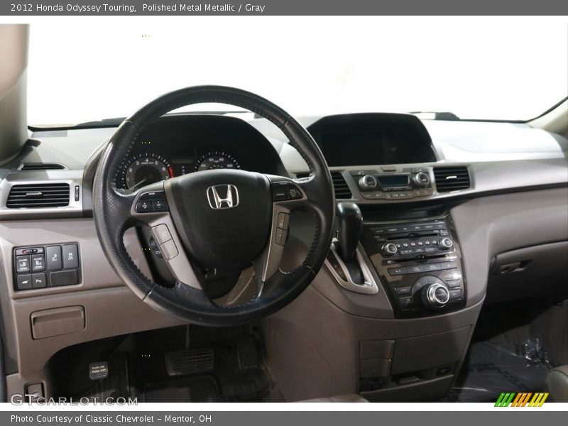 Polished Metal Metallic / Gray 2012 Honda Odyssey Touring