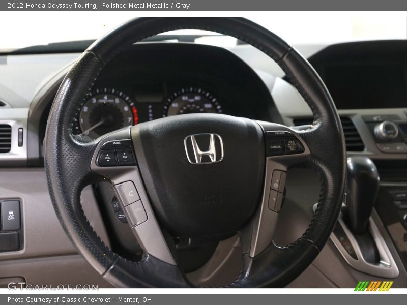 Polished Metal Metallic / Gray 2012 Honda Odyssey Touring