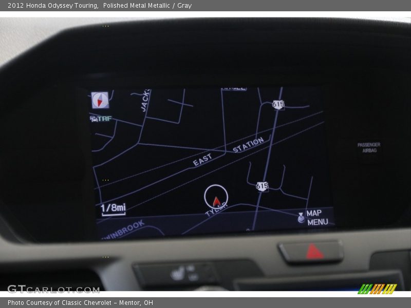 Polished Metal Metallic / Gray 2012 Honda Odyssey Touring