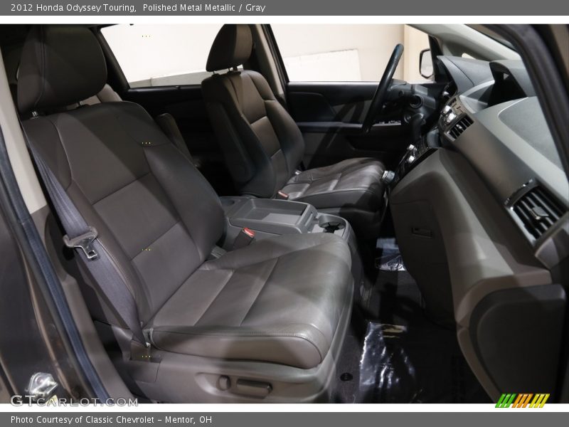 Polished Metal Metallic / Gray 2012 Honda Odyssey Touring