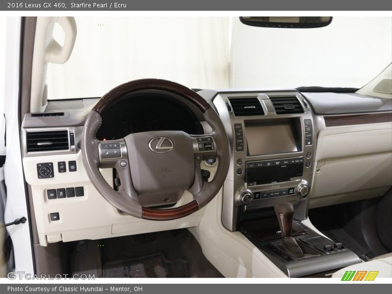 Dashboard of 2016 GX 460