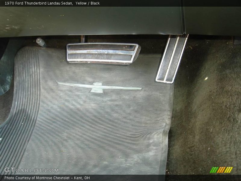 Yellow / Black 1970 Ford Thunderbird Landau Sedan