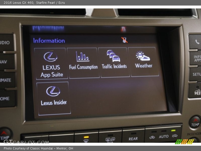 Starfire Pearl / Ecru 2016 Lexus GX 460