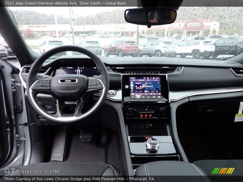 Dashboard of 2023 Grand Cherokee Altitude 4x4