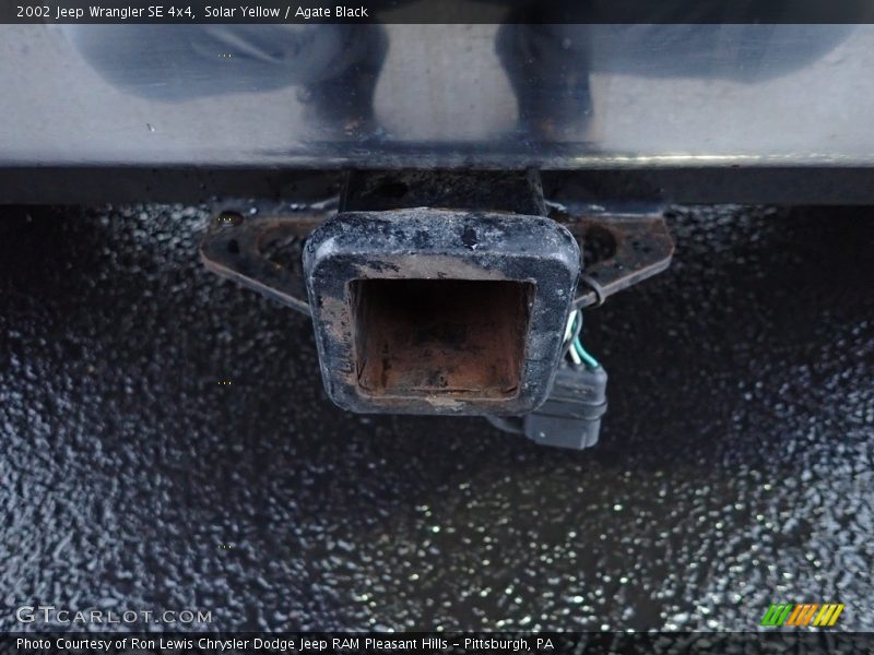 Solar Yellow / Agate Black 2002 Jeep Wrangler SE 4x4
