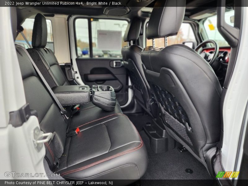 Rear Seat of 2022 Wrangler Unlimited Rubicon 4x4