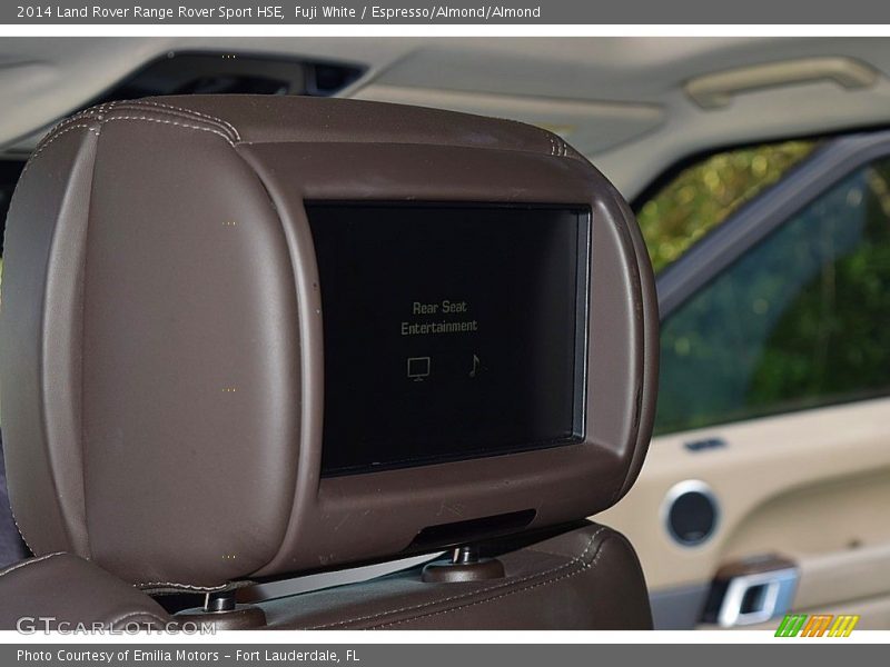 Fuji White / Espresso/Almond/Almond 2014 Land Rover Range Rover Sport HSE