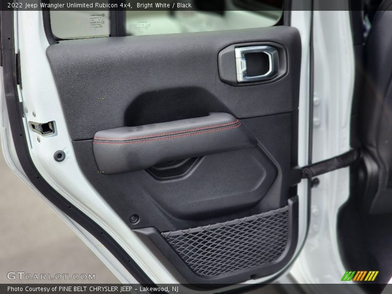 Door Panel of 2022 Wrangler Unlimited Rubicon 4x4