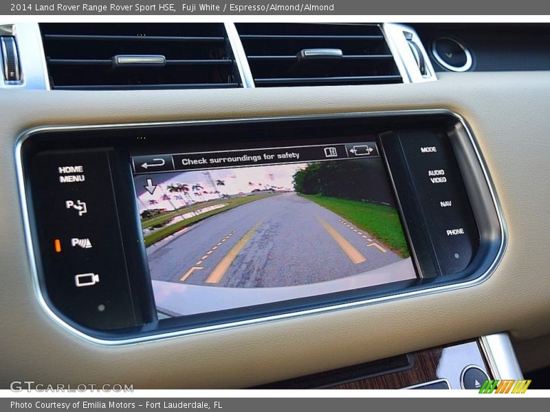 Fuji White / Espresso/Almond/Almond 2014 Land Rover Range Rover Sport HSE