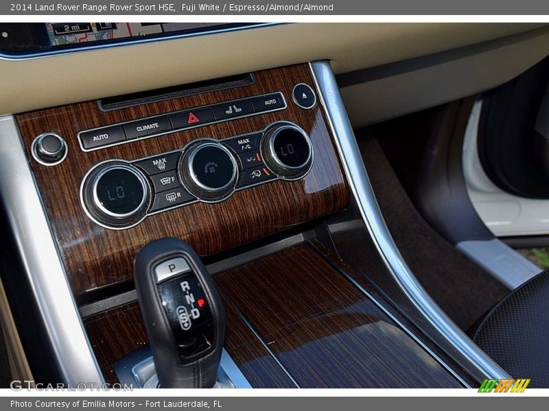 Fuji White / Espresso/Almond/Almond 2014 Land Rover Range Rover Sport HSE
