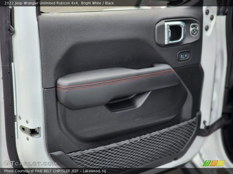Door Panel of 2022 Wrangler Unlimited Rubicon 4x4