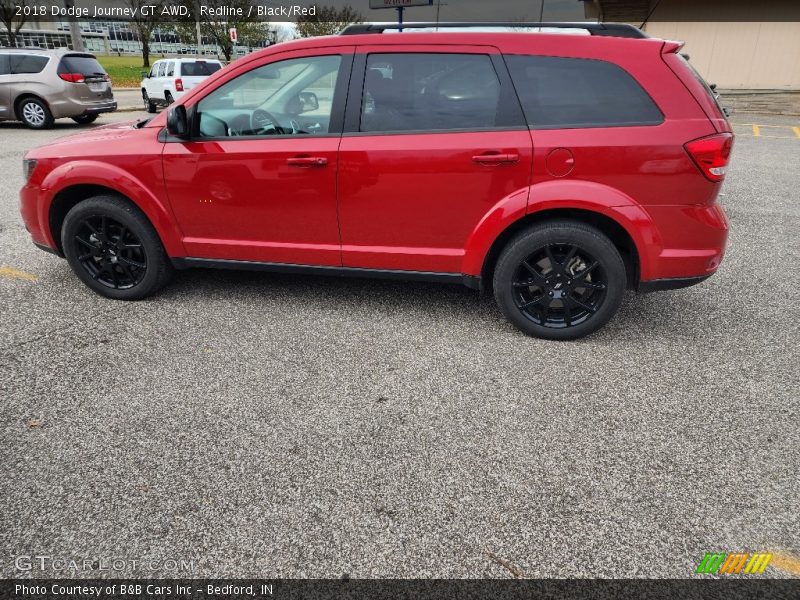 Redline / Black/Red 2018 Dodge Journey GT AWD