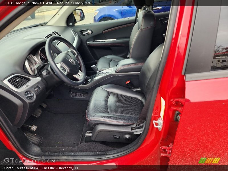 Front Seat of 2018 Journey GT AWD