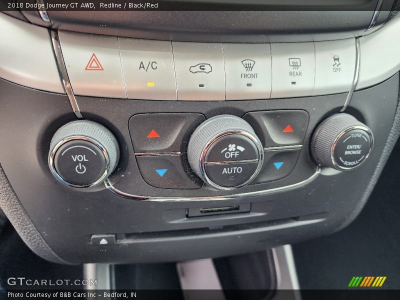 Controls of 2018 Journey GT AWD