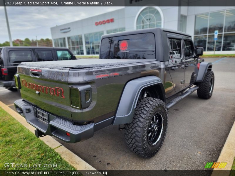 Granite Crystal Metallic / Black 2020 Jeep Gladiator Sport 4x4