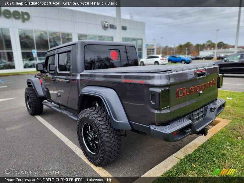 Granite Crystal Metallic / Black 2020 Jeep Gladiator Sport 4x4