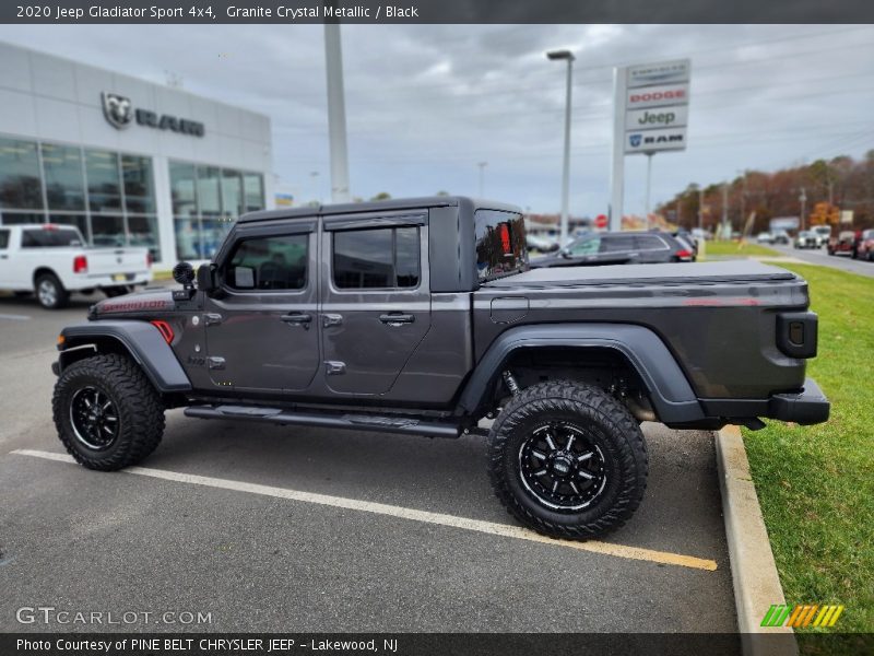 Granite Crystal Metallic / Black 2020 Jeep Gladiator Sport 4x4